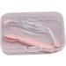 OUEYFER Soft Silicone Shovel Tweezet Set for Easy Contact Lens Insertion & Removal - Portable Gray Organizers & Accessories - Buy Online on SooperMarket.com