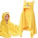 Funmo hooded towel baby 1pcs baby towel hood baby bath towel baby towel with hood 80x80 cm for baby baths soft super absorbent cute baby hood towel with pattern 0-5 years (f)