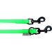 Biothane Dog Leash - Adjustable Black Hook for Small & Large Dogs | 2m 2.40m 2.80m 3.50m 5m (Neon Green 2.40m x 16mm) - Buy Online on SooperMarket.com