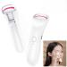 Heated Eyelash Curlers Rechargeable 24 Hours of Long Lasting Curling 2 Stalls Fits The Eye Design The Clamping Part is Made of Temperature Sensitive and Color Changing Silicone