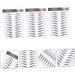Gogogmee 3 Sheets Waterproof Eyebrow Stickers Lazy Eyebrow Transfer Stickers Water Proof 3 Stickers 21x15cm Black 2 - Buy Online on SooperMarket.com
