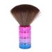 Neck Duster Brush Soft Nylon Bristles Electroplate Ergonomic Barber Hair Cutting Neck Hair Brush Stand Up Base Comfortable Suitable for Barber Shop or Home Use