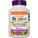 Webber Naturals Vitamin D3 1000 IU 500 Softgels For Healthy Bones Teeth and the Maintenance of Good Health 500 count (Pack of 1) - Buy Online on SooperMarket.com