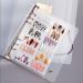 Press On Nail Organizer Press On Nail Packaging Removable Loose-Leaf Storage Book for Fake Nail Nail Display(Not Included Press On Nail) (A5(9.05*7.08*1.37inch ) A5(9.05*7.08*1.37 Inch )
