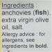 Connetable Anchovies in olive oil 100g - Pack of 3 - Buy Online on SooperMarket.com