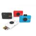 Polaroid Snap Instant Digital Camera in Red with ZINK Zero Ink Printing Technology - Buy Online on SooperMarket.com