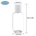 TrendBox 60ml Empty Plastic Refillable Bottles - Disc Top Flip Cap - 6 Pack | Ideal for Essentials Shipping Worldwide - Buy Online on SooperMarket.com