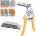 sunroot Type M Nail Ring Pliers Type M Nail Ring Pliers Type M Nail Ring Pliers Thickened for Manual Tying (M Nail +2400Clips) - Buy Online on SooperMarket.com