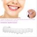 icehao Upper & Lower Teeth Veneers - Simulation Braces Snap On Smile Tooth Cover for Perfect Whitening - One Size Fits Most Comfortable Denture - 2pcs Set - Buy Online on SooperMarket.com