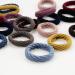 80 Pcs Seamless Cotton Hair Ties for Women - Elastic Wave Style Bands for Curly & Thick Hair - Buy Online on SooperMarket.com