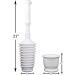 Master Plunger MP500-B4 Heavy Duty Bathroom Toilet Plunger Kit | Air Release Valve | White - Buy Online on SooperMarket.com