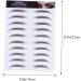 MAGICLULU 15 Pcs Eyebrow Stickers Fake Eyebrows 6 Proof Water Transfer Paper with Ink Tool - Buy Online on SooperMarket.com