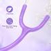 SCIAN Dual Head Stethoscope for Nurses & Doctors | Classic Stainless Steel Home Diagnostics | Medical Supplies with Carrying Bag - Pearlescent Purple - Buy Online on SooperMarket.com