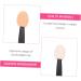 PLAFOPE 200 Pcs Double Ended Eyeshadow Brush Makeup Bulk Sponges Makeup Eyeshadow Plastic Black - Buy Online on SooperMarket.com