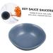 ABOOFAN 4 Pcs Ceramic Saucer Ramekins Dish Dishes Wasabi Dish Soy Dipping Plate Ketchup Bowl Vintage Plates Sauce Dipping Practical Snack Mini Ceramics Soy Sauce Vegetables Sushi re-usable 8.5X8X3cm Blue - Buy Online on SooperMarket.com