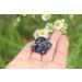 Carede Rhinestone Butterfly Claw Hair Clips Pack of 6 - Crystal Bow Hair Jaw Clip Barrettes for Girls & Women - Mixed Colors - 1.2 inch - Buy Online on SooperMarket.com