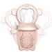 Silicone Baby Food Feeder & Nibbler - Soft Fruit Feeder Pacifier for Infants | Safe Fresh Food & Bite Rings - Buy Online on SooperMarket.com