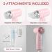 Super Mini Ionic Hair Dryer - High-Speed Travel Blow Dryer with 200 Million Negative Ions 110 000RPM Brushless Motor - Pink Lightweight & Portable for Home Salon - Buy Online on SooperMarket.com