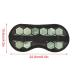 Adjustable Jade Stones Eye Mask - Magnet Therapy Sleeping Eye Cover for Travel & Naps | Green - Buy Online on SooperMarket.com