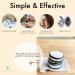 Reusable Makeup Remover Pads 5 Pack - Eco-Friendly Makeup Eraser Cloth for Gentle Face Cleansing - Buy Online on SooperMarket.com