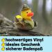 Funny Squeaky Bathing Duck - Hunter Duck Toy with Rifle & Horn - Perfect Gift for Hunters | Duckshop - Buy Online on SooperMarket.com