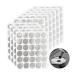 Balacoo 1800 Pcs Makeup Glue Stickers for Eyelash Extensions - Silver Tray Adhesive Stickers for False Lashes & Lash Tools - Buy Online on SooperMarket.com