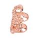 KALLORY 1pc Scorpion Single Braces Adult Costume Halloween Costumes Hip Hop Clothes for Men Cosplay Teeth 2X1cm Golden