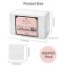 MelodySusie Lint Free Nail Wipes - 1050 Pcs Absorbent Non-Woven Gel Polish Remover Pads | Soft Alcohol Wipes for Nail Tech Salon Supplies & Dip Nail Prep - White - Buy Online on SooperMarket.com