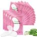 GreenLife 100% Natural Under Eye Gel Pads - 100 Pairs With Collagen, Aloe Vera and Hydrogel - Buy Online on SooperMarket.com