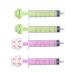 4pcs Nasal Aspirator Baby Professional 10ml Baby Nasal Irrigator Reusable Clean Silicone Nasal Tips