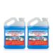Wet & Forget Moss Mold Mildew & Algae Stain Remover Multi-Surface Outdoor Cleaner Concentrate Original 64 Fluid Ounces (2 Pack)