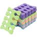 20Pcs Colorful Soft Sponge Finger Toe Separators - Nail Art Pedicure Tools for Salon Use (Random Colors) - Buy Online on SooperMarket.com