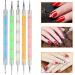 Vathery Nail Design Accessories Set - 15 Brush Set 5 Puncture Pens 30 Striping Tapes & Tweezers for Perfect Nail Art - International Shipping Available - Buy Online on SooperMarket.com