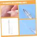 FOYTOKI 1 Set Auxiliary Eyebrow Pencil Eyebrow Contouring Pen Embroidered Eyebrow Pen Body Pen Plastic White - Buy Online on SooperMarket.com
