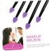 Healeved 5pcs Silicone Eyeshadow Brush Cream Eyeshadow Plastic Handle Simple Applicator Brush Purple - Buy Online on SooperMarket.com
