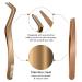Gold Eyelash Applicator Tool Set for False Lash Clusters - 2 Pcs - Buy Online on SooperMarket.com