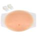 Fake Pregnancy Belly Silicone Artificial Pregnant Tummy Photography Props with Straps for Women 2-4 Months