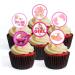 PRECUT 48 Its A Girl Baby Shower Cupcake Toppers Mixed Theme 3cm Edible Wafer Discs Premium Thickness SWEETENED VANILLA Wafer Card Mini Cupcake Decorations Stand Up/Lie Flat 48 UNCUT - Buy Online on SooperMarket.com
