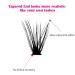 Individual Cluster Eyelashes for Extensions - 40P 0.07 D Curl Mix 8-16mm | Artificial Eyelashes for Beginners DH-40D-0.07-D - Buy Online on SooperMarket.com