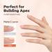 Modelones Pink Builder Gel - 15ml UV Hard Gel for Nail Extensions & Strengthening | Ideal for Gel Nails Art - Buy Online on SooperMarket.com