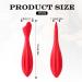Buy Silicone Facial Roller - Rose Red Face Massage Tool for Women's Skin Care | International Shipping Available - Buy Online on SooperMarket.com
