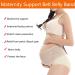 Maternity Support Belt XL Grey - Back and Pelvic Pain Relief Pre- and Post-natal - Buy Online on SooperMarket.com