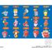 Starry Mart Bandai BT21 Cookie Charmcot Key Chain 1pc With Chewing Gum (Random Character) - Buy Online on SooperMarket.com