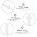 Frcolor 110st Nose Hair Removal PP Stick - Plastic Nose Wax Applicator & Trimmer Clean Wax Sticks 7.00x1.50cm - Shop Internationally! - Buy Online on SooperMarket.com