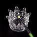 Alexnailart Nail Art Dappen Dish Glass Crystal Cup Crown Pen Holder Mini Nail Art Acrylic Liquid Powder Dappen Dish Manicure Tool for Home Salons - Buy Online on SooperMarket.com