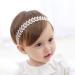 COUXILY Baby Girls Lace Flower Headband - 4 Pack Faux Leather Elastic Hairbands for Newborns & Toddlers - Perfect for Everyday & Special Occasions - Buy Online on SooperMarket.com