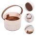 NOLITOY 3-in-1 Makeup Brush Cleaner Mat & Bowl - Silicone Organizer for Easy Cleaning & Air Drying Cosmetic Brushes - Buy Online on SooperMarket.com