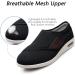 MEJORMEN Men's Diabetic Shoes - Extra Wide Adjustable Closure Sneakers for Swollen Feet - Size 10.5 Black - Buy Online on SooperMarket.com