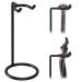 Linkidea Safety Razor Stand, Stainless Steel Shaving Brush Holder, Deluxe Men's Shaving Holder Base, Compatible with Fusion 5 Proshield & Proglide, Mach 3 Classic (Black) Black Tall