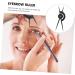 Hemoton Eyebrow Positioning Ruler Lightweight Eyebrow Ruler Brow Mapping Ruler Scale Plastic - Buy Online on SooperMarket.com
